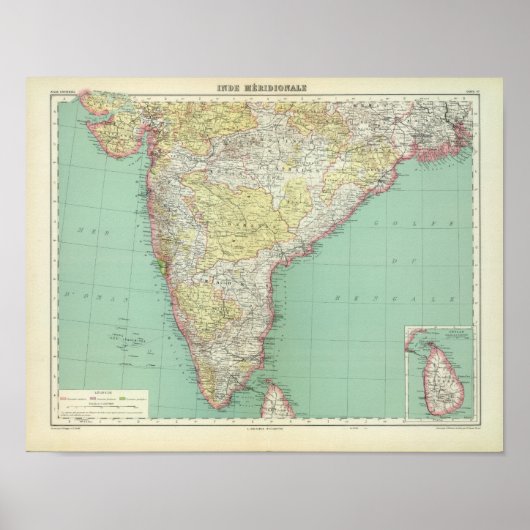 Indien und Sri Lanka 2 Poster (Vorne)