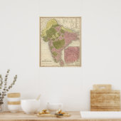 Indien und Sri Lanka Poster (Küche)