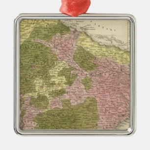 Indien und Sri Lanka Silbernes Ornament