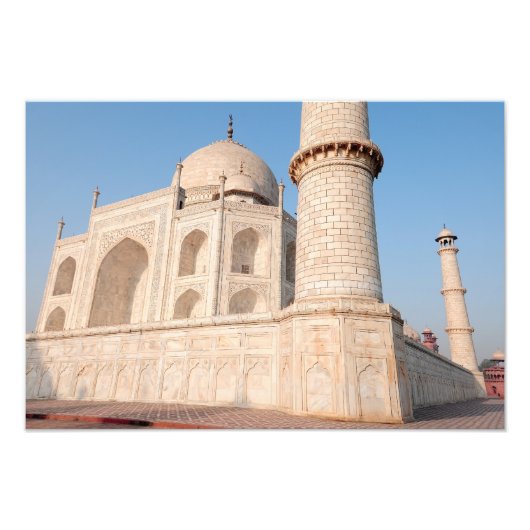 Indien, Uttar Pradesh, Agra. Der Taj 7 Fotodruck (Vorne)