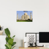 Indien, Uttar Pradesh, Agra. Der Taj 7 Poster (Heimbüro)