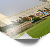 Indien, Uttar Pradesh, Agra. Der Taj Fotodruck (Ecke)