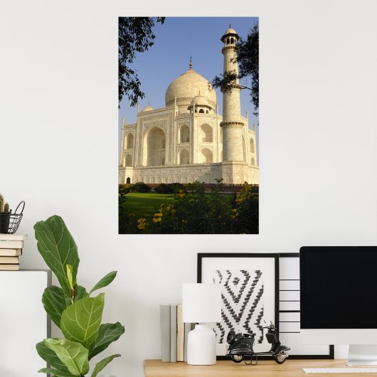 Indien, Uttar Pradesh, Agra. Der Taj Poster (Heimbüro)