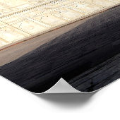 Indien, Uttar Pradesh, Agra. Taj 2 Poster (Ecke)