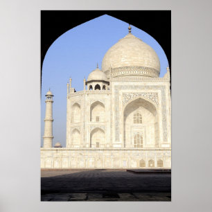 Indien, Uttar Pradesh, Agra. Taj 2 Poster