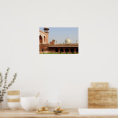 Indien, Uttar Pradesh, Agra. Taj 6 Poster (Küche)