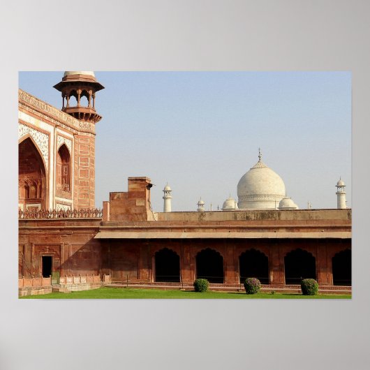 Indien, Uttar Pradesh, Agra. Taj 6 Poster (Vorne)