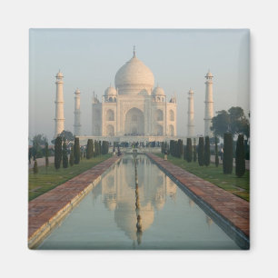 INDIEN, Uttar Pradesh, Agra: Taj Mahal, Morgen Magnet