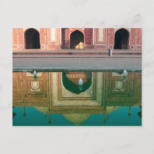 Indien, Uttar Pradesh, Agra. Zu den 2 Postkarte (Vorderseite)