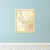 Indien V Leinwanddruck (Insitu (Holzboden))