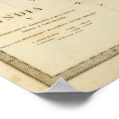 Indien V Poster (Ecke)