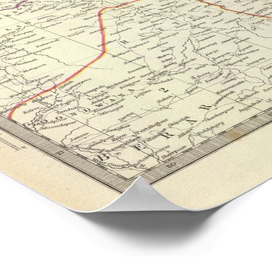 Indien VII Poster (Ecke)