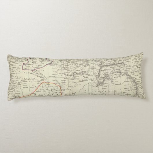 Indien VII Seitenschläferkissen (Rückseite)