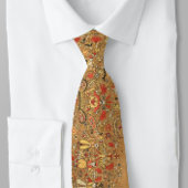 Indien Viktorianisches Muster Gold People Krawatte