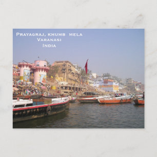 Indien Vintage Tourismus Reise Hinzufügen Postkarte