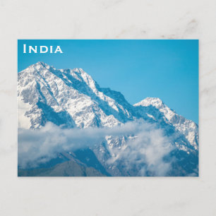 Indien Vintage Tourismus Reise Hinzufügen Postkarte