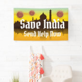 Indien von Covid-19 retten Banner (Insitu)