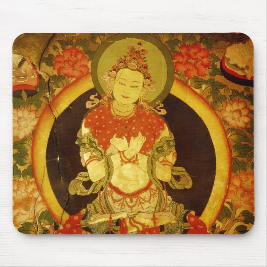 Indien - Wandgemälde 02 Mousepad (Vorne)