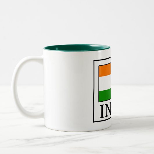 Indien Zweifarbige Tasse (Links)