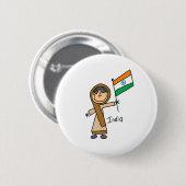 Indienknopf Button (Vorne & Hinten)