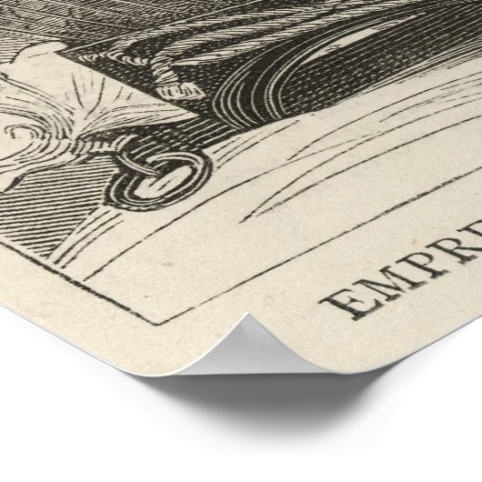 Indiens Kaiserin Poster (Ecke)