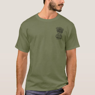 Indiens LänderEmblem T-Shirt