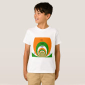 Indiens National Flag Colors Design. Hakuna Matata T-Shirt (Vorne ganz)