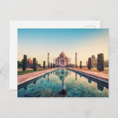 Indiens Wunder Postkarte (Vorne/Hinten)