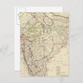 Indiens XII Index-Karte Postkarte (Vorne/Hinten)