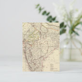 Indiens XII Index-Karte Postkarte (Stehend Vorderseite)