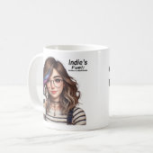 Indie's Fuel Coffee Tasse (Vorderseite Links)