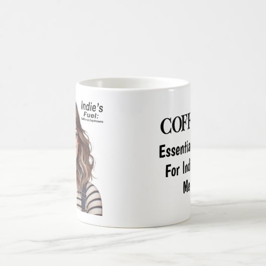 Indie's Fuel Coffee Tasse (Mittel)