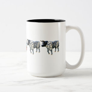 "Indigene" 15 Unze-Tasse Zweifarbige Tasse