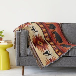 Indigene Akzent-Blanket Decke