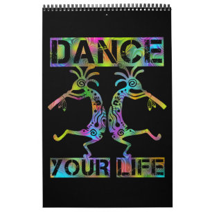 Indigene Amerikaner Kokopelli - Dance Your Life 2 Kalender