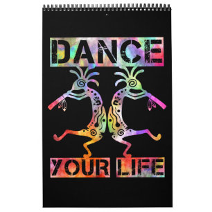 Indigene Amerikaner Kokopelli - Dance Your Life 3 Kalender