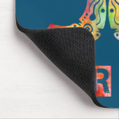 Indigene Amerikaner Kokopelli - Dance Your Life 3 Mousepad (Ecke)