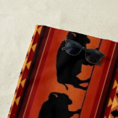 Indigene amerikanische Ureinwohner Strandtuch (Beispiel)