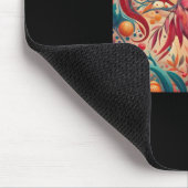 Indigene australische Aborigine-Patter Mousepad (Ecke)