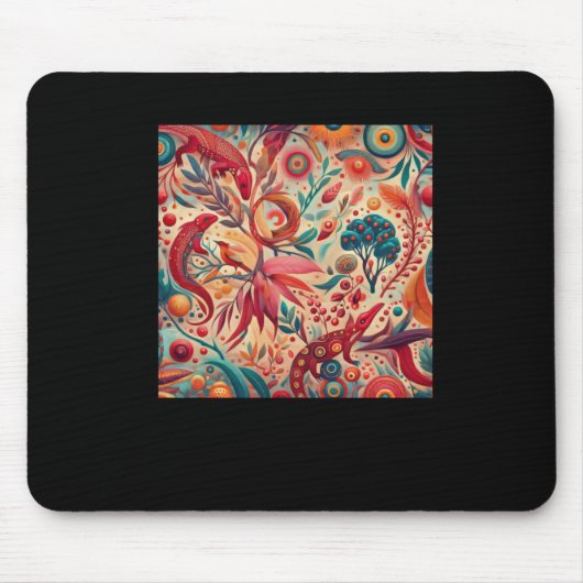 Indigene australische Aborigine-Patter Mousepad (Vorne)