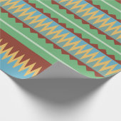 Indigene Druck 5 Packpapier (Ecke)