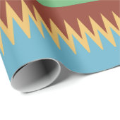 Indigene Druck 5 Packpapier (Rolleneckpunkt)