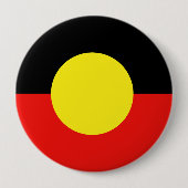 Indigene Flagge Button (Vorderseite)