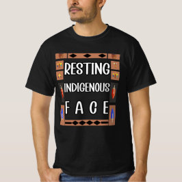 Indigene Gesichter wiederherstellen T-Shirt