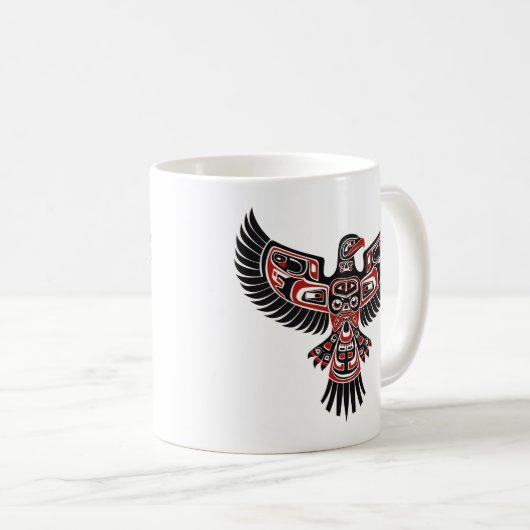 Indigene Haida-Bevölkerung im Pazifik im Nordweste Kaffeetasse (VorderseiteRechts)