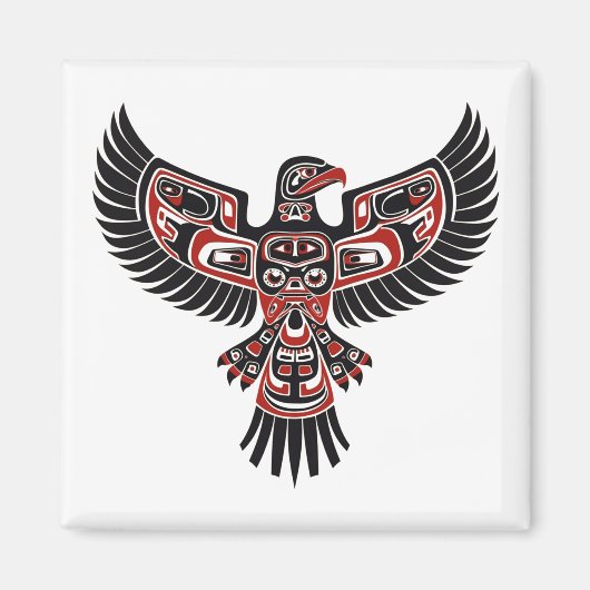 Indigene Haida-Bevölkerung im Pazifik im Nordweste Magnet (Vorne)