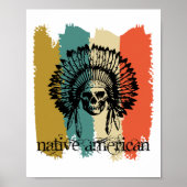 Indigene indigene indigene Nation Indianers Poster (Vorne)