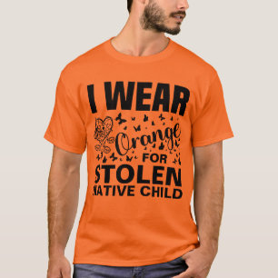 Indigene Indigene Indigene Orange Day T-Shirt