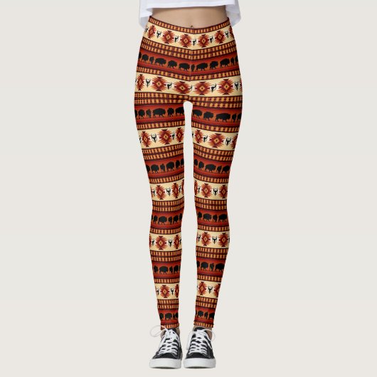 Indigene indigene Leggings (Vorderseite)