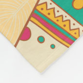 Indigene indigene Ornamentalgeschichte der Indiane Fleecedecke (Ecke)